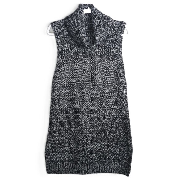 Banana Republic Sleeveless Turtleneck Tunic Sweater M - Picture 1 of 6